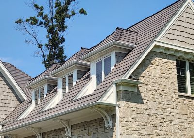 DaVinci Single Width Shake roof installation — Deerfield, IL