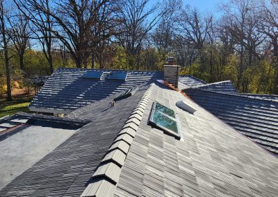 DaVinci synthetic slate roof installation — Bannockburn, IL
